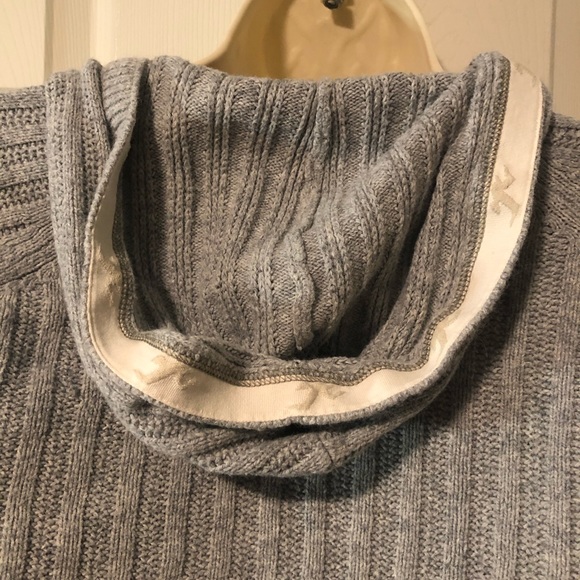 Hollister Grey Sweater with Hood - Picture 7 of 8